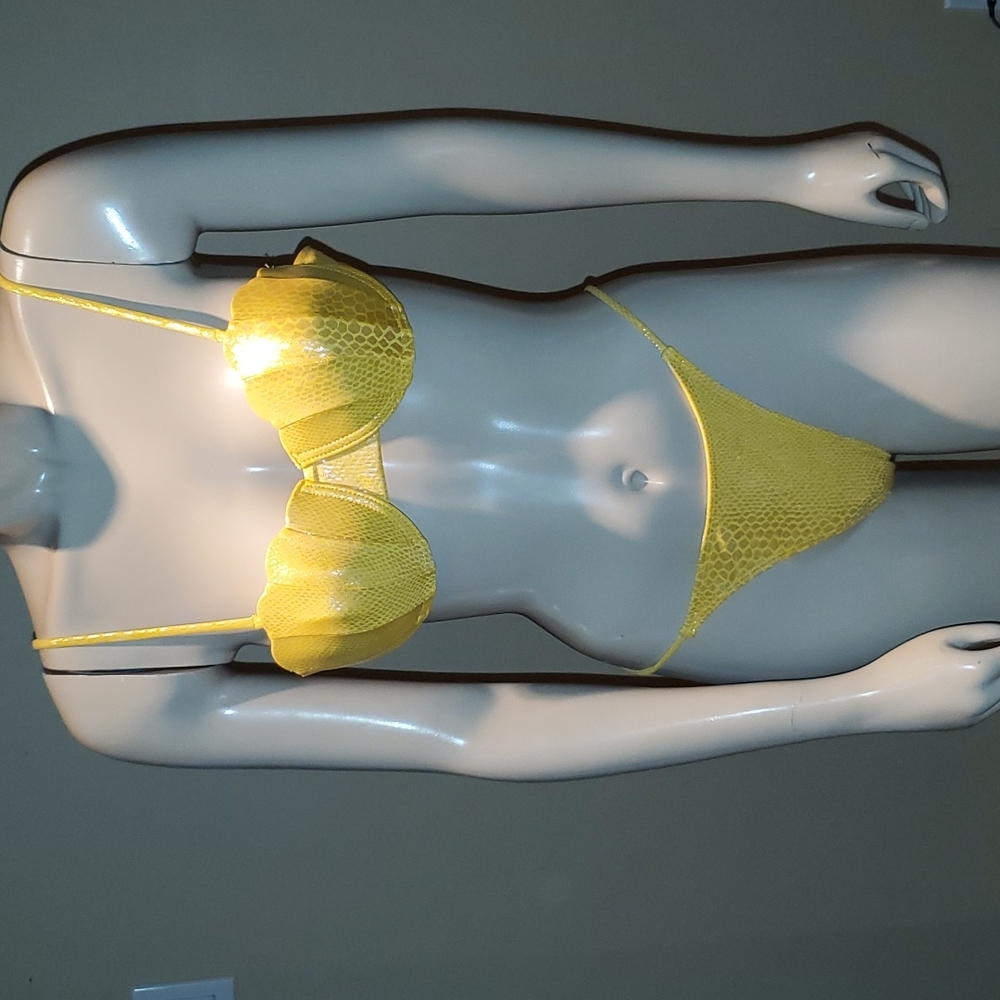 New Yellow Mermaid Bikini Summer